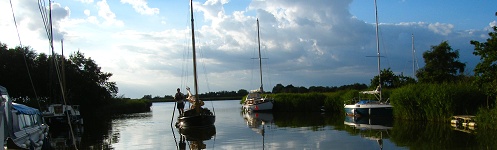 Evening Mooring, Horsey Wind Pump