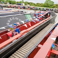 Half price moorings at the Crick Boat Show