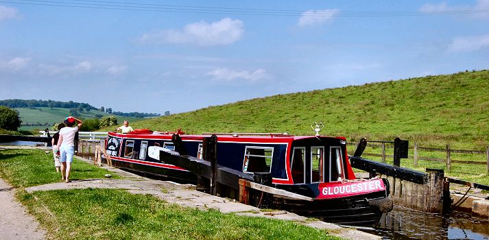 working the locks at Greenberfield