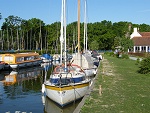 Mooring on the Norfolk Broads