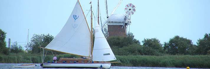 Norfolk Broads Sailing Boat Hire