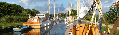 Norfolk Broads Evening Moorings