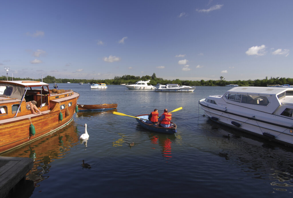 Ranworth in the Broads National Park