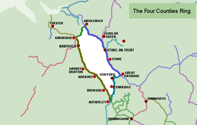Aanpassingsvermogen Chromatisch onderwerpen UK Canal & River Cruising Rings - Boating Holiday Ring Routes
