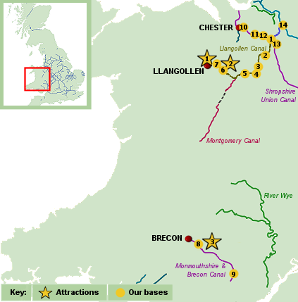 Wales Map