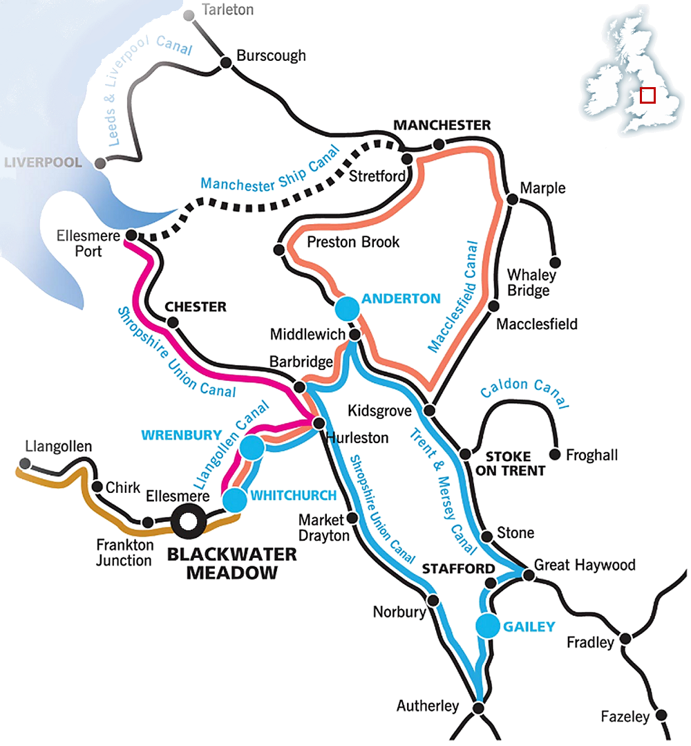 Whitchurch Map