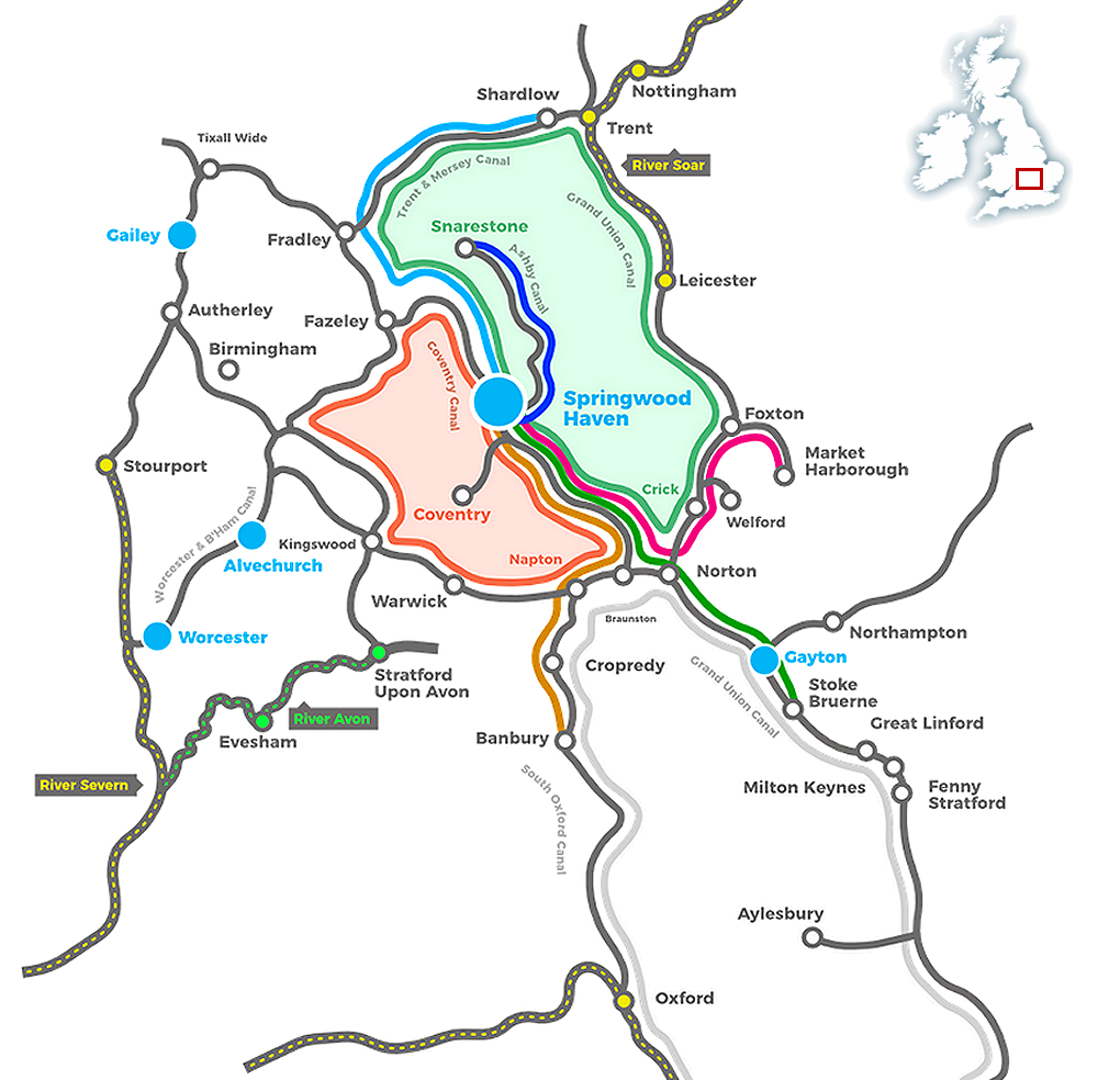 Springwood Haven Map