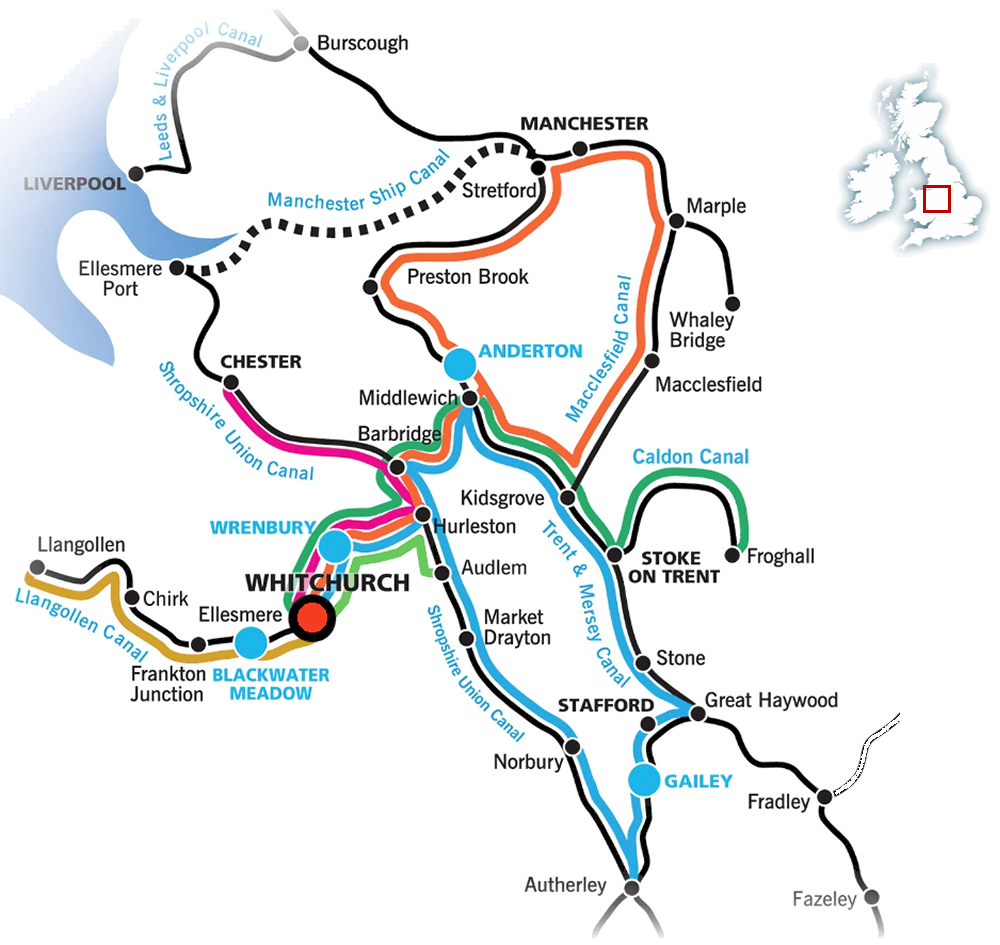 Whitchurch Map