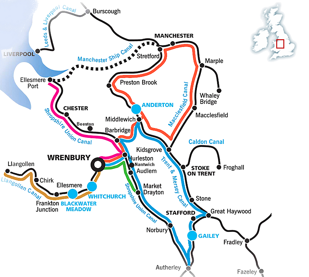 Wrenbury Map