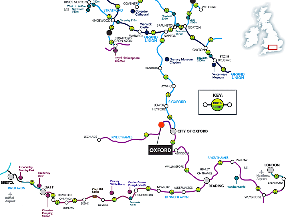 Oxford map