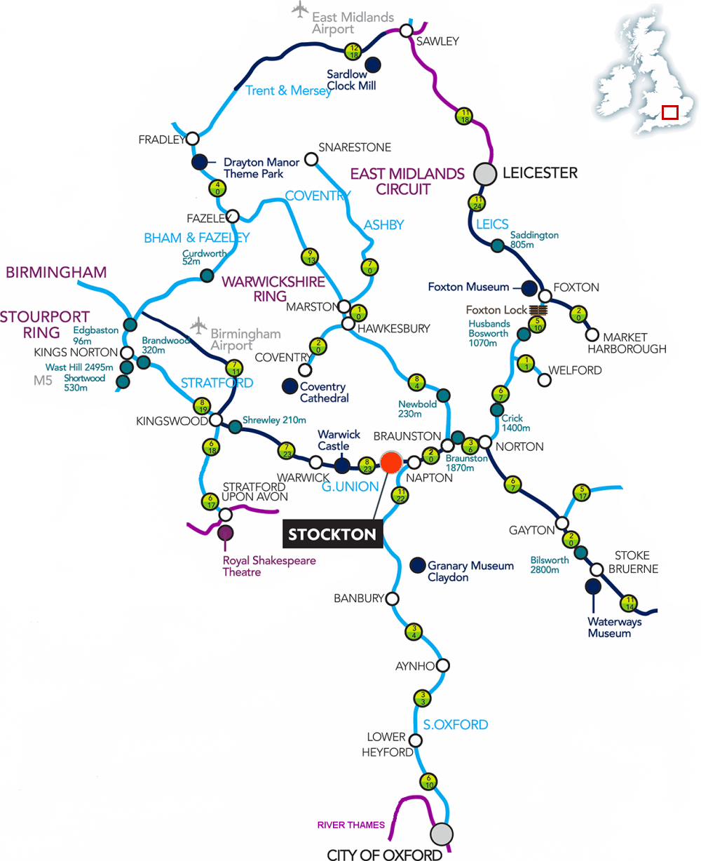 Stockton map