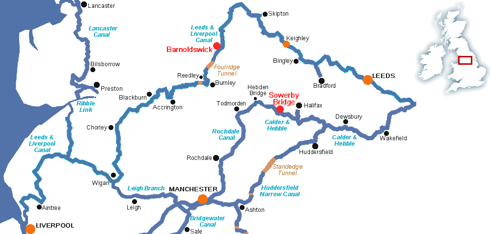 Barnoldswick Map