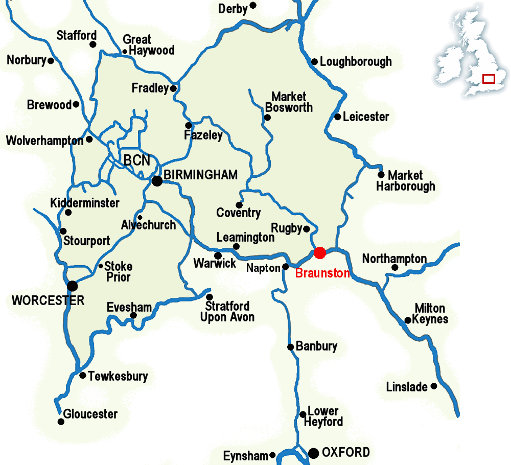 Braunston map