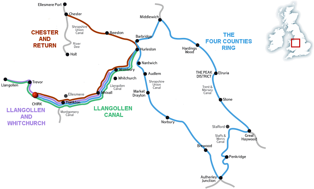 Chirk Map