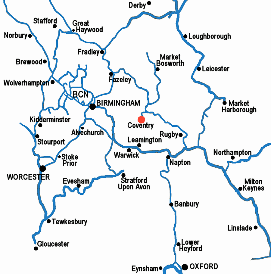 Coventry Map
