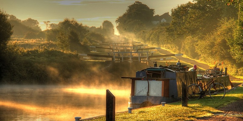 The Caen Hill Locks