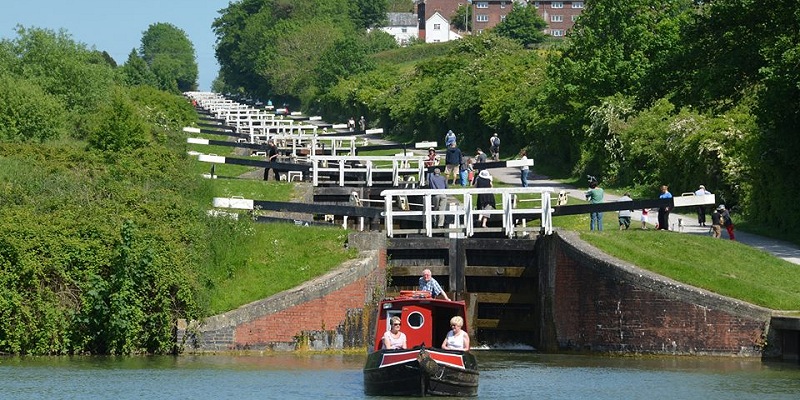 The Caen Hill Locks