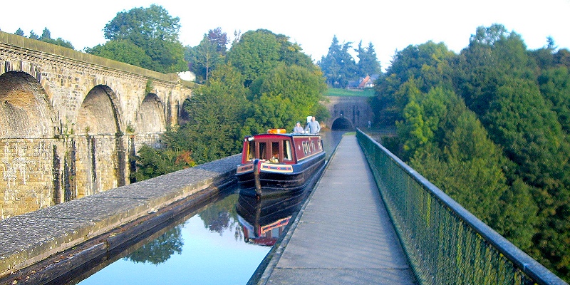 Chirk Aqueduct and Tunnel, Llangollen Canal
