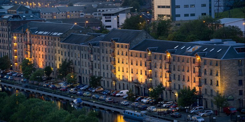 Glasgow at Dusk