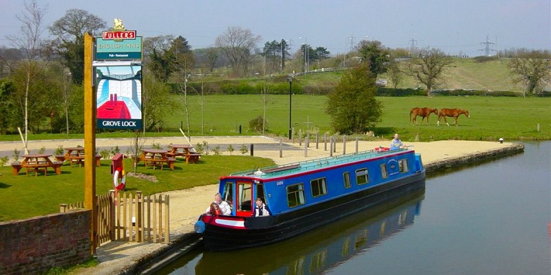 Grove Lock at Leighton Buzzard