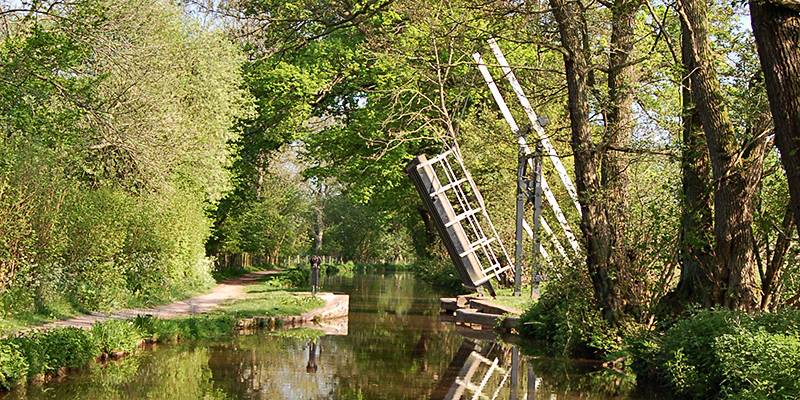 Lift Bridge on the Monmouthshire & Brecon Canal