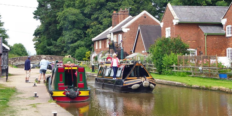 The peaceful Shropshire Union