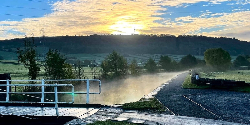 Sunrise over the Yorkshire Dales