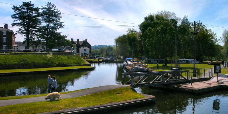 Locks at Stourport