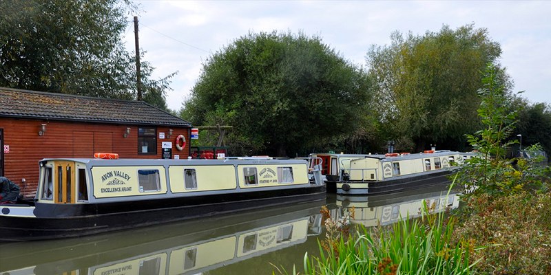 Stratford-upon-Avon boatyard