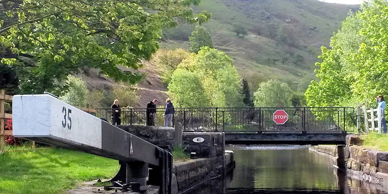 Warland, Rochdale Canal east