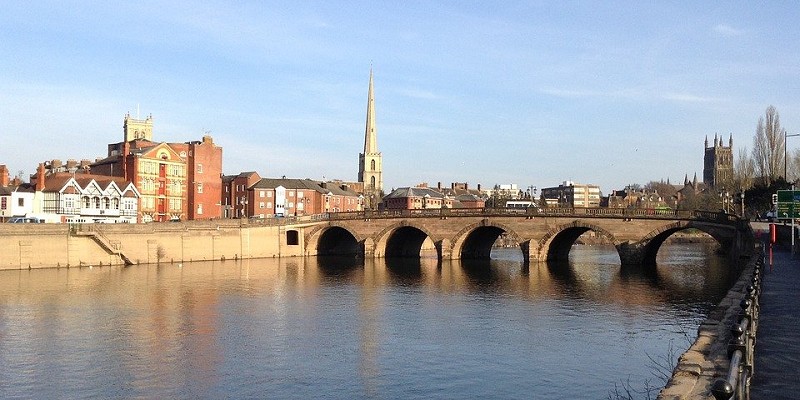 The River Severn at Worcester