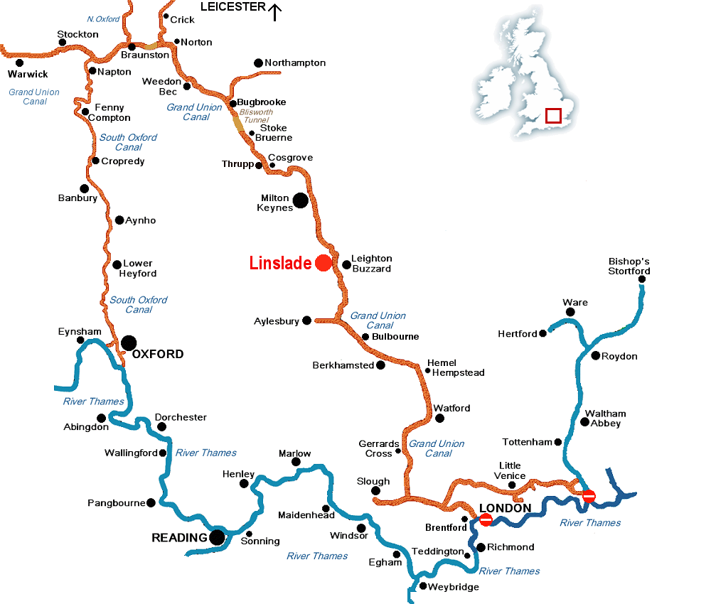 Linslade map