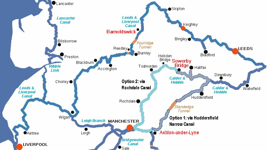 Sowerby Ashton Bridge Map