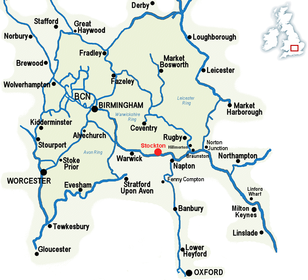 Stockton map